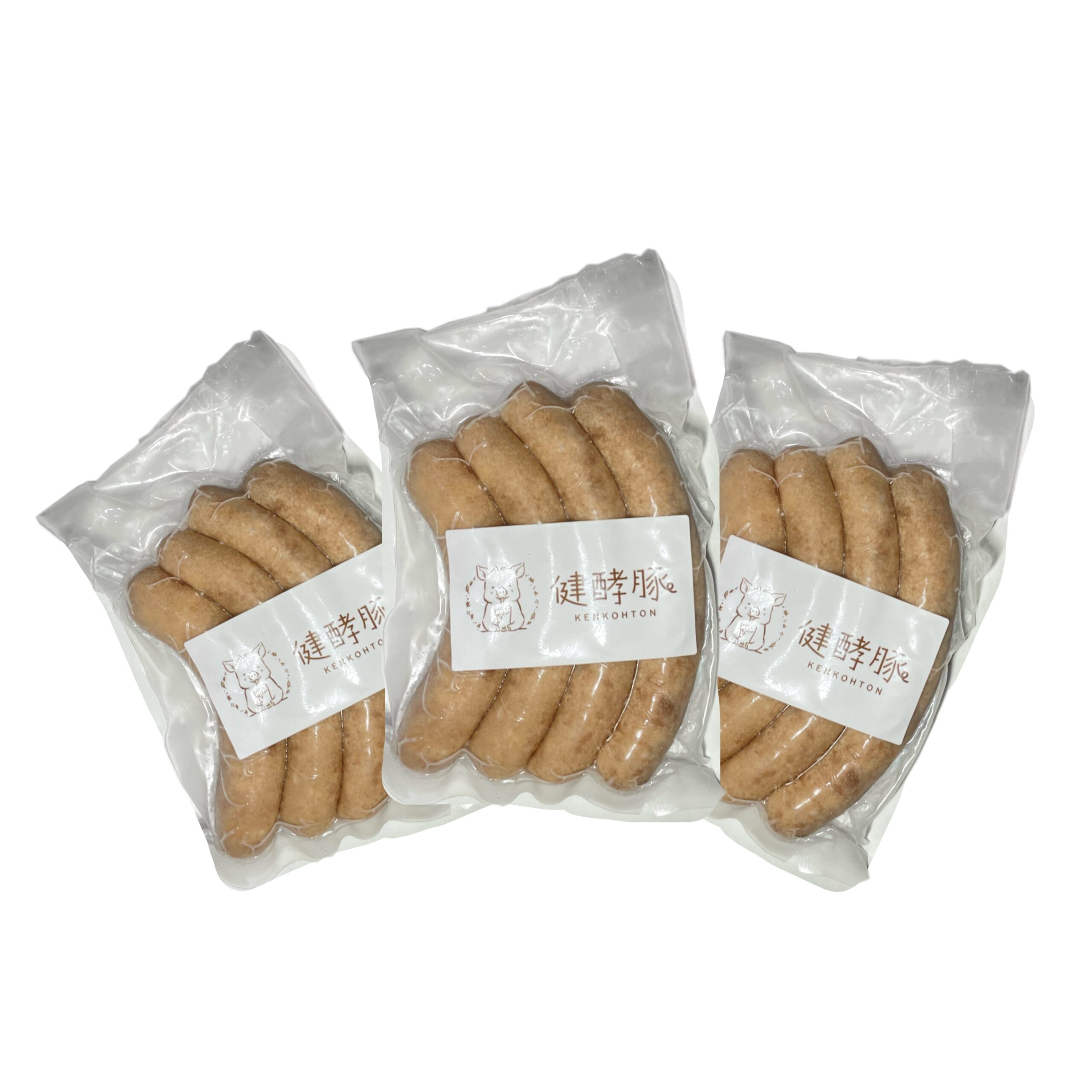健酵豚 無塩せきウインナー|北海道日高の健康豚 着色料不使用・豚肉のみ使用